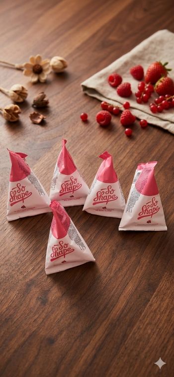 5 berlingots fruits rouges so shape