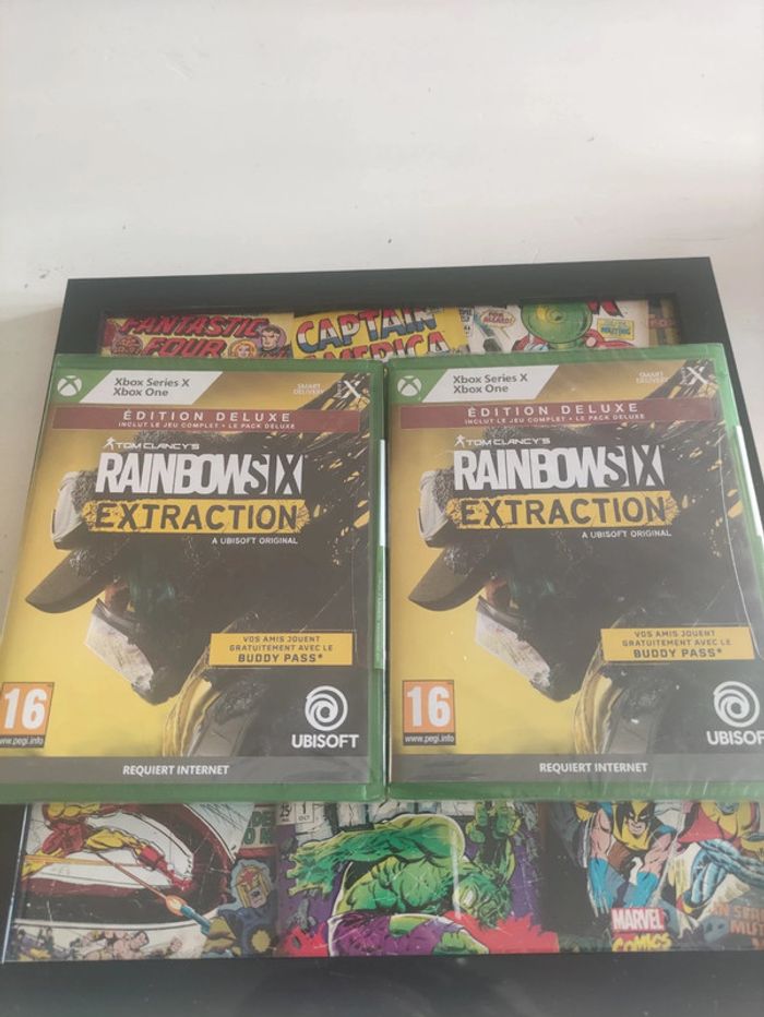 Lot 2 rainbow Six extraction Xbox one Xbox series X neuf sous blister