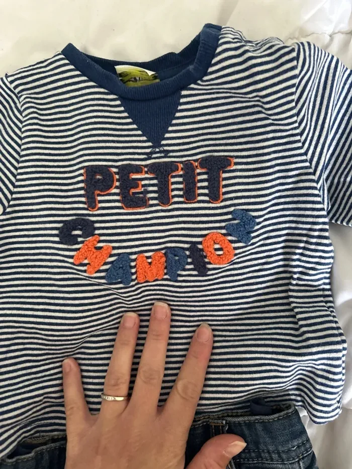 Ensemble bébé garçon tape à l’œil 6 mois - photo numéro 3
