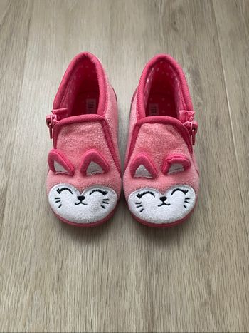 Chaussons Tex rose fille 20
