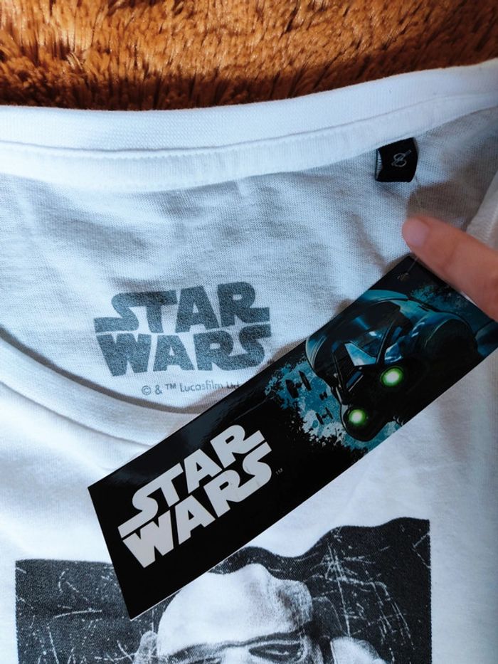 T-shirt homme Star Wars Stormtrooper S Neuf coton - photo numéro 5