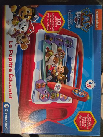 Pupitre éducatif Pat Patrouille