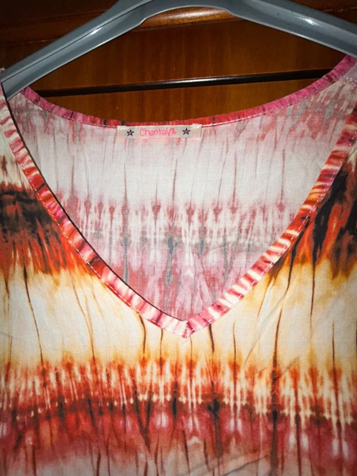 Blouse manches longues multicolore Chantal B - photo numéro 2