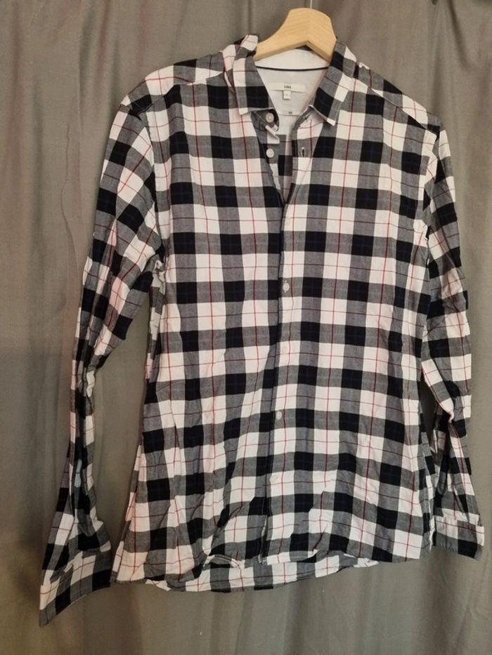 Chemise à carreaux Jules taille L