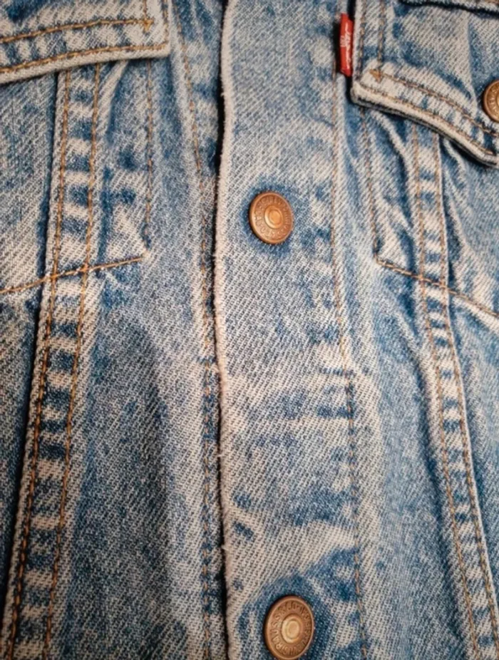 Veste jean Levi Strauss 7x - photo numéro 8
