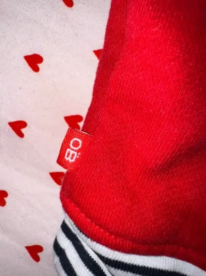 Sweat-shirt rouge - photo numéro 5