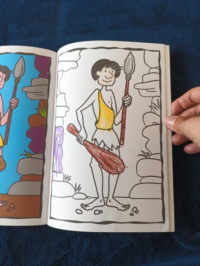 Cahier de coloriage Domaine des grottes de Han - photo numéro 3