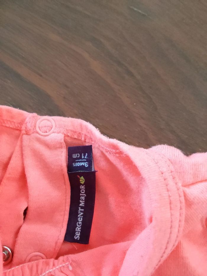 Haut rose fluo 9mois - photo numéro 4