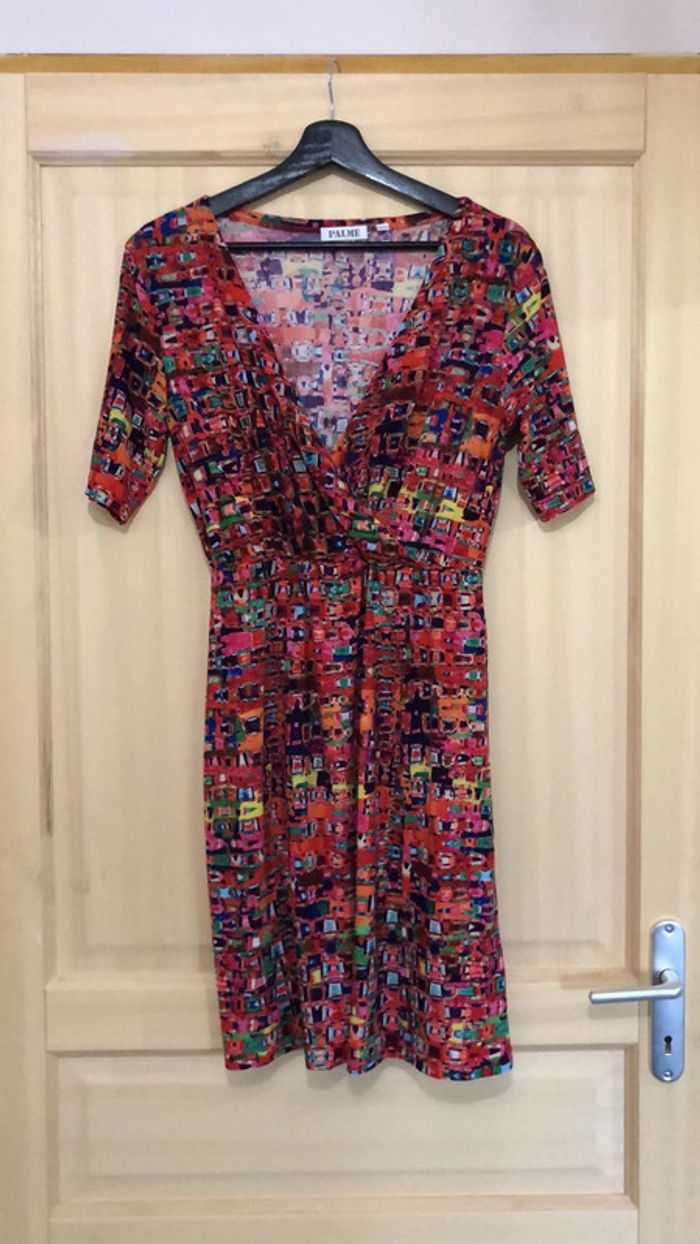 Robe multicolore