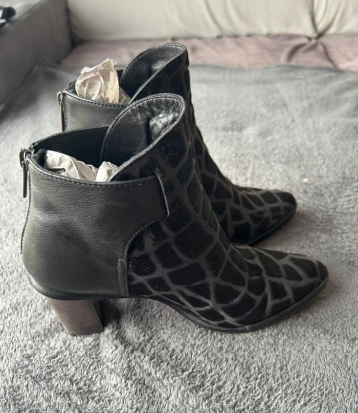 Bottines en daim - photo numéro 2