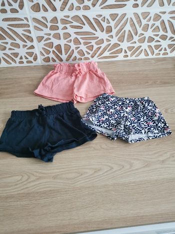 Lot de 3 shorts
