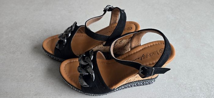 Sandales femme noires Lady Star – pointure 37 - photo numéro 3
