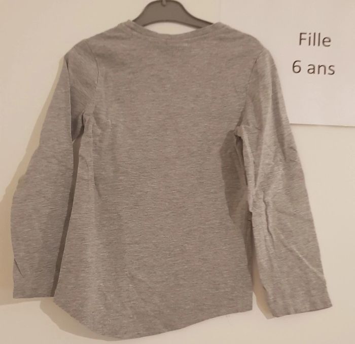 T-shirt ml Minnie disney 6 ans - photo numéro 2