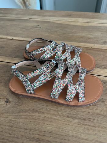 Sandales à paillettes Mango