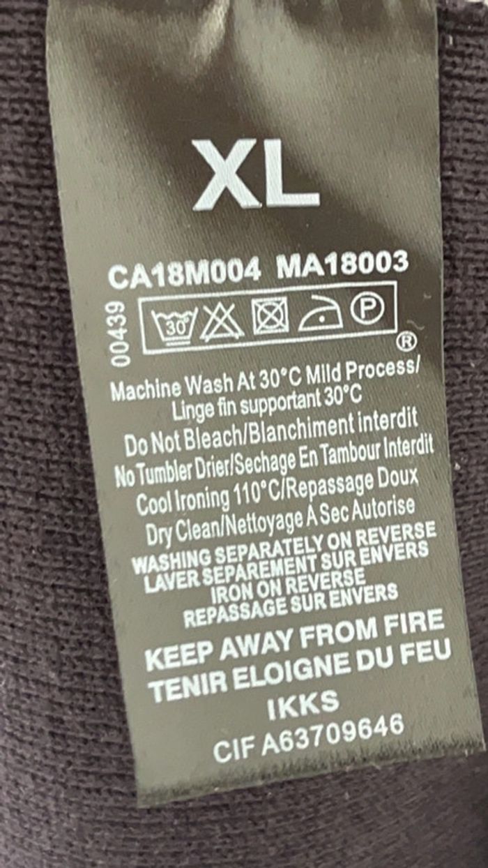 Pull en coton marine homme Ikks XL - photo numéro 6