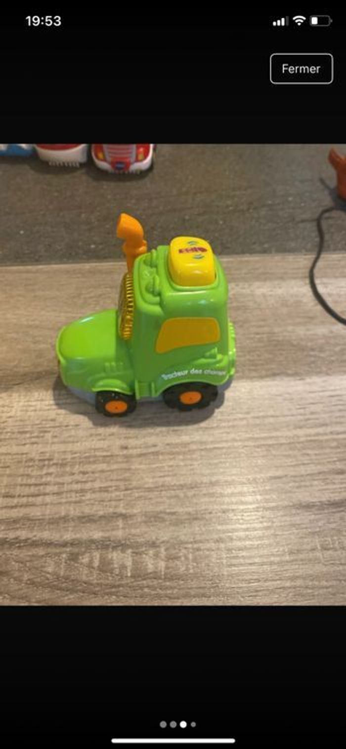 Tut tut bolide VTech Clément le tracteur des champs - photo numéro 3