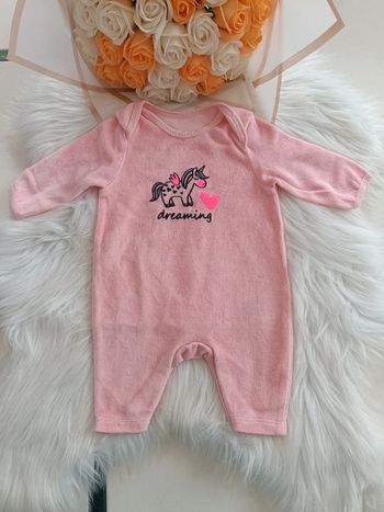 Pyjama sans pied bébé fille licorne 🦄