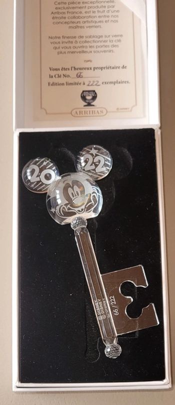 Cle llave key arribas mickey 2022 disney