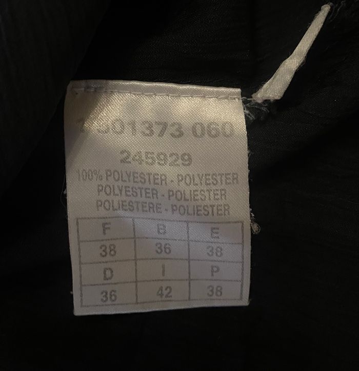 Chemisier noir manches longues - photo numéro 8