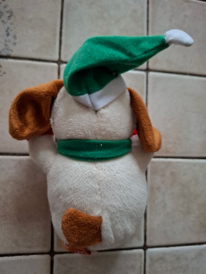 Peluche Chien Elfe de Noël - photo numéro 2