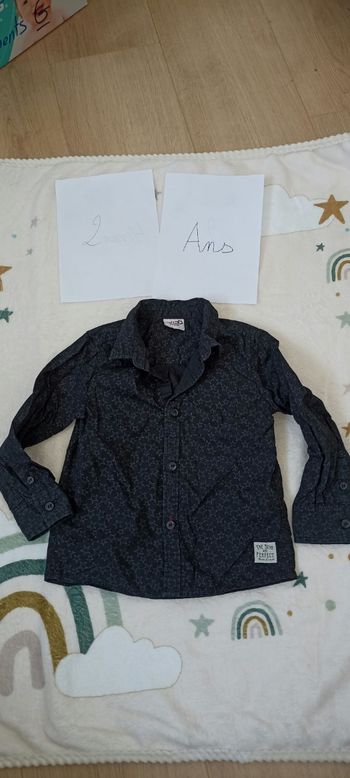 Chemise manches longues
