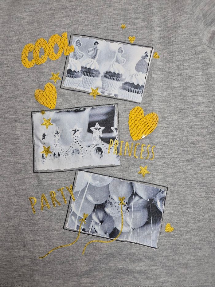 Lot de 2 t-shirts ML "Poudlard" et "Princess party" fille - 8 ans - photo numéro 6