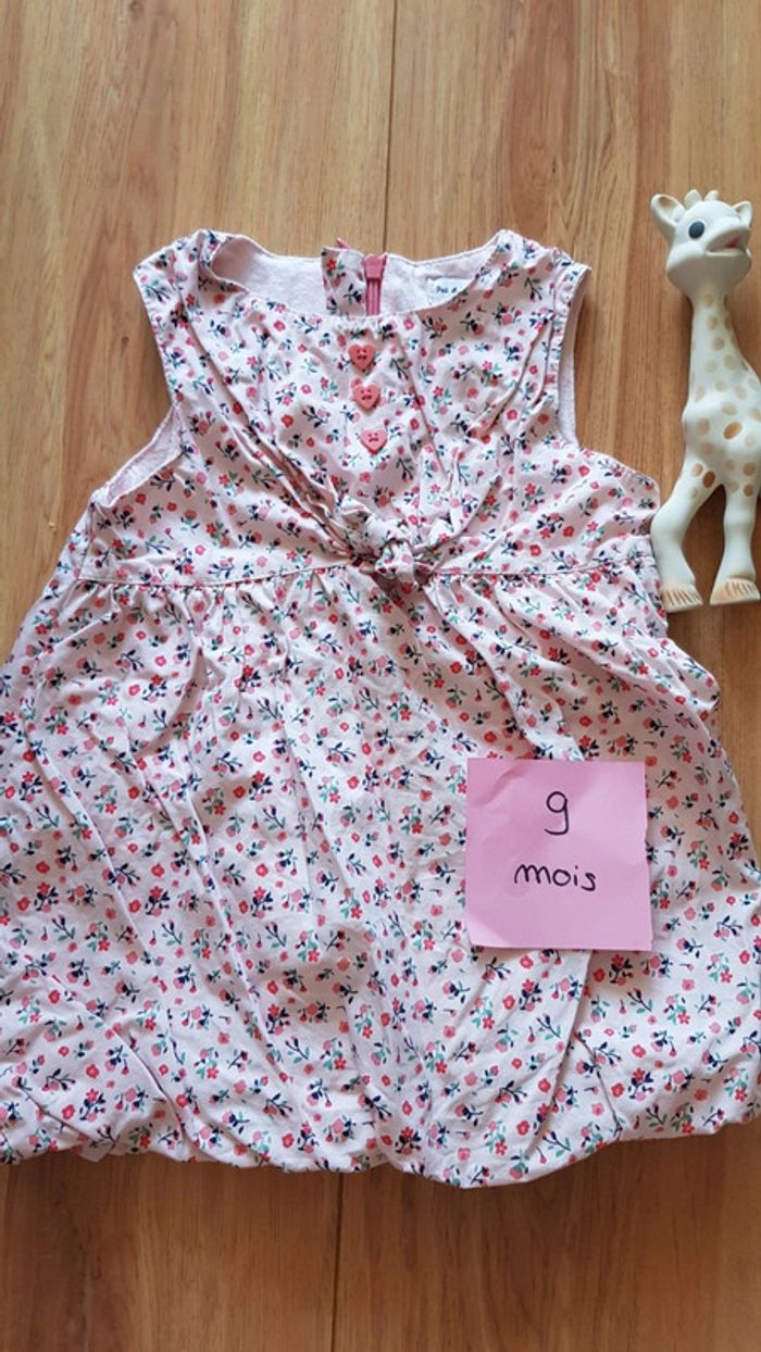 Robe fleurie 9 mois