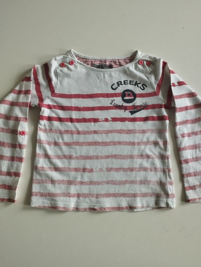 Tee shirt manches longues fille 4 ans