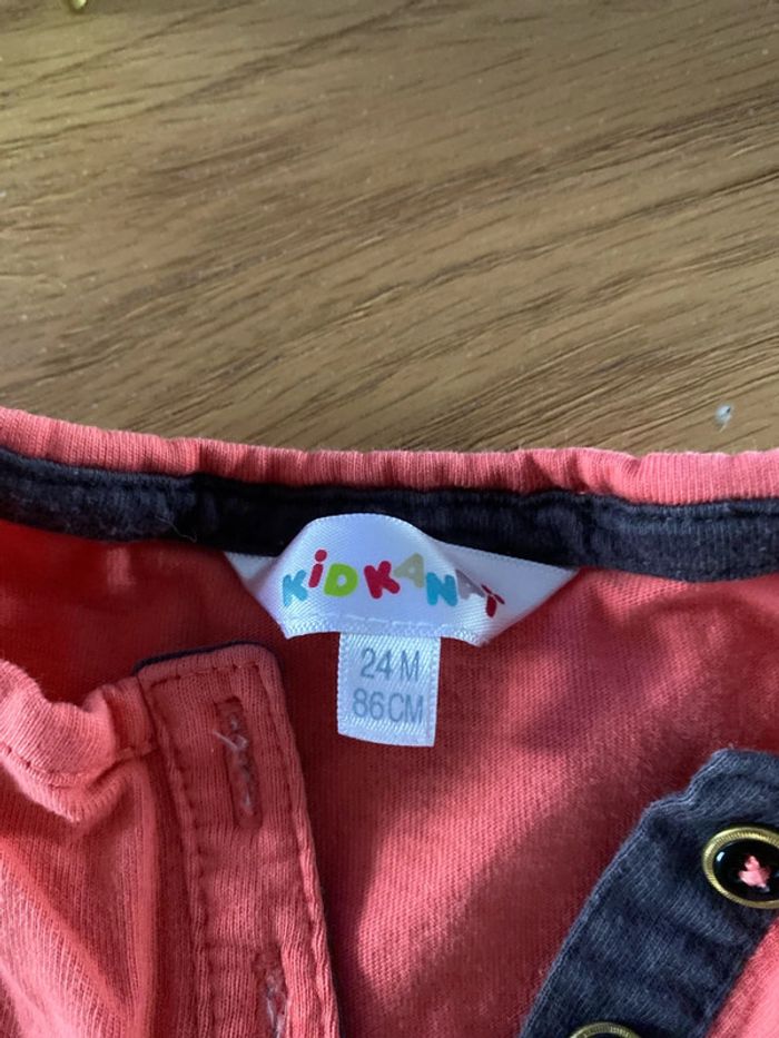 💫lot 2 de T-shirt manche longue bébé fille 💫 - photo numéro 4