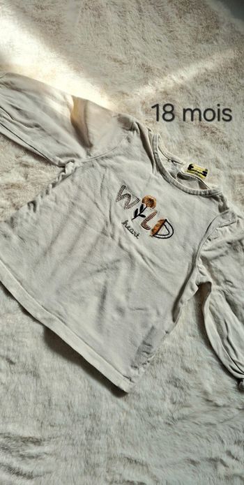 T-shirt manches longues TAO taille 18 mois