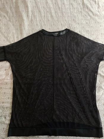 T-shirt long/par dessus transparent neuf