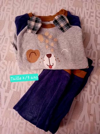 Pyjama chaud en 2/3 ans Petit Béguin