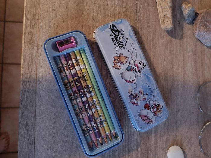Plumier Diddl avec crayons de couleurs neufs - photo numéro 6