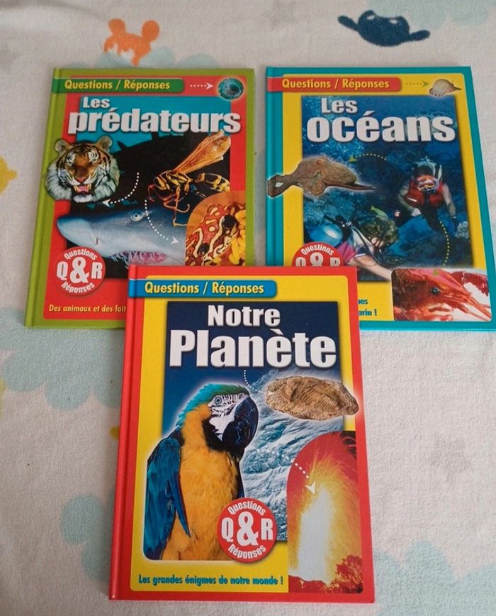 Livres questions/réponses sur le monde