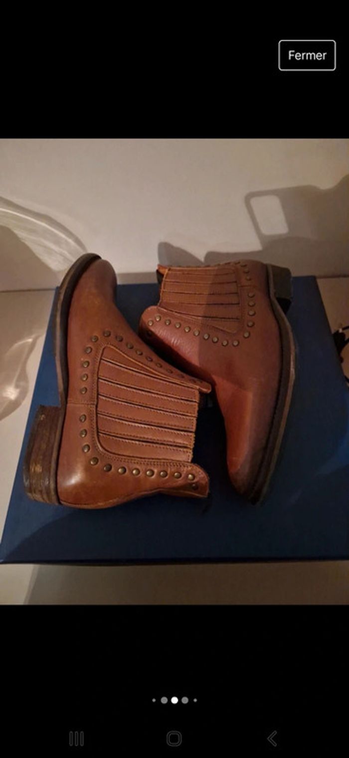 Bottines en cuir 🤎 - photo numéro 5