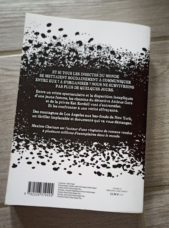 🌞 Livre Maxime Chattam une secte 🌞 - photo numéro 2