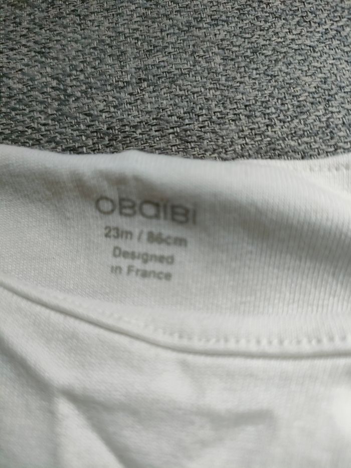 Tee shirt manches longues marin - photo numéro 4