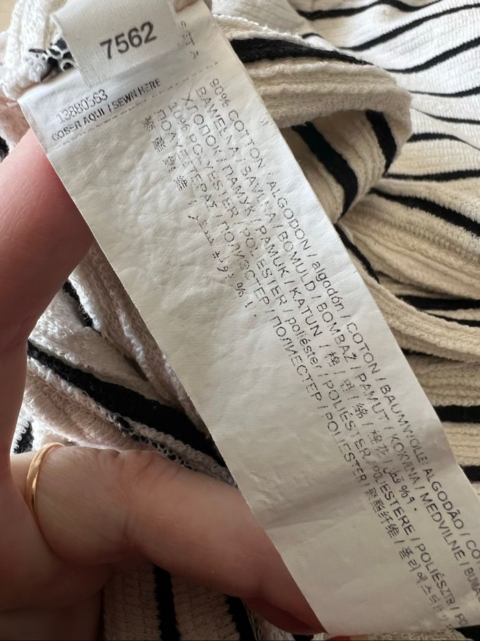 Robe à rayure Mango taille M - photo numéro 5
