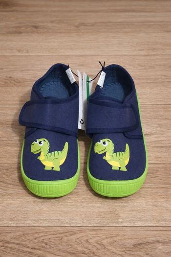 Chaussons filles et garçons d'intérieur légers antidérapants enfants dinosaure