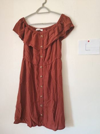 11 – Robe terracotta PROMOD - Comme neuve 🍂