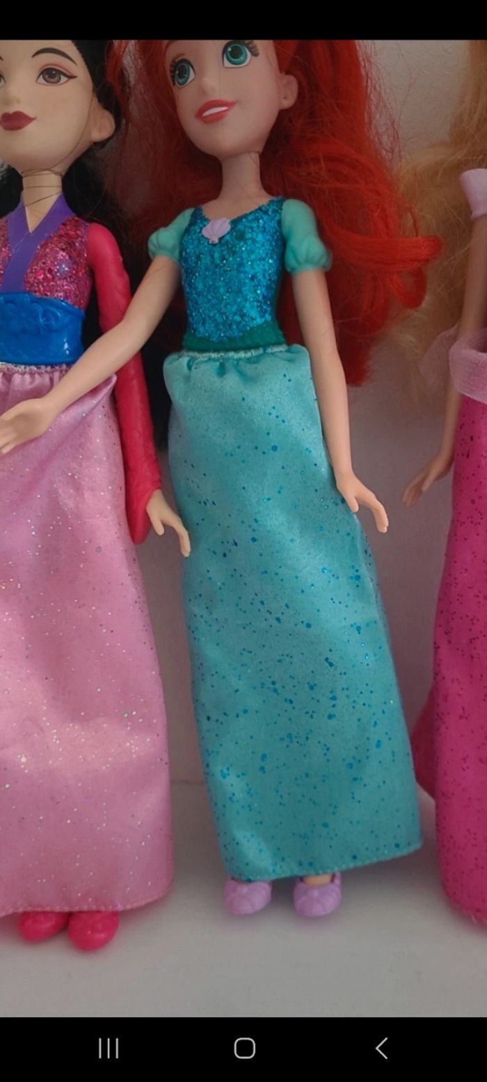 3 poupées princesses Disney - photo numéro 3