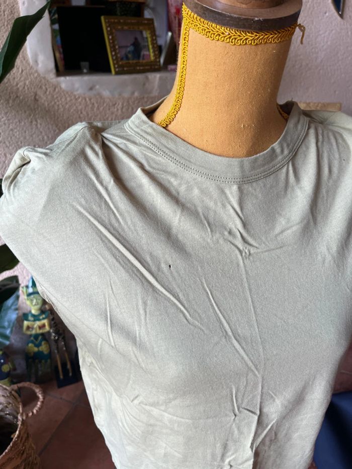 t-shirt à épaulette mange - photo numéro 2