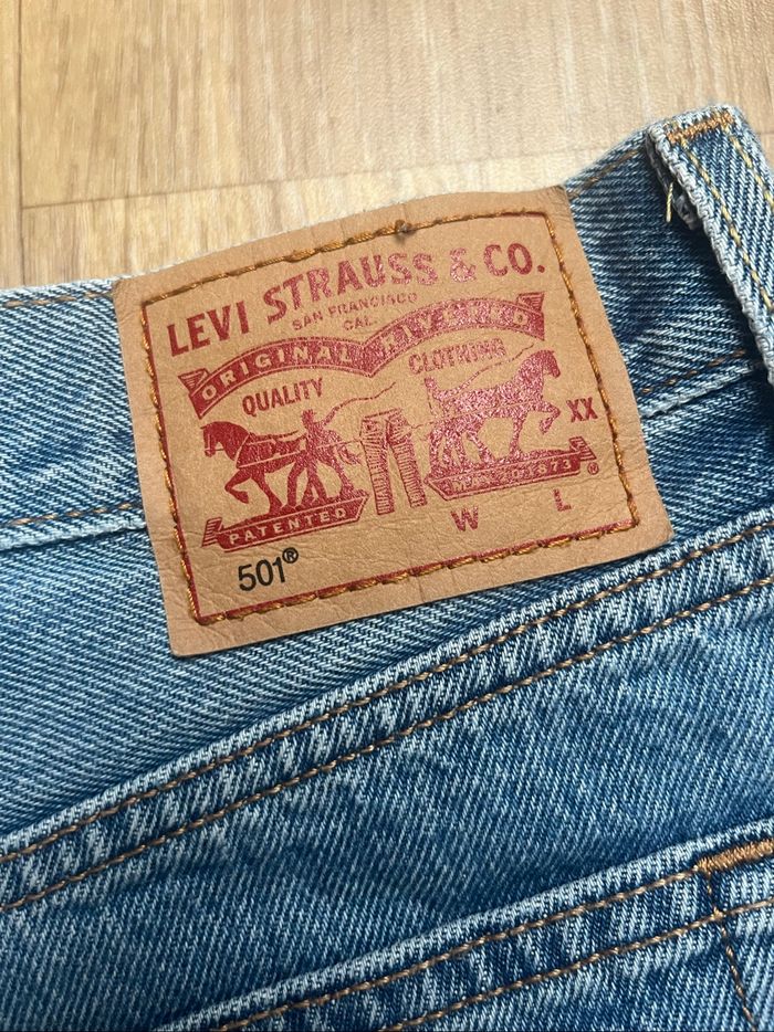 Mini shirt levis 501 femme w29 - photo numéro 2