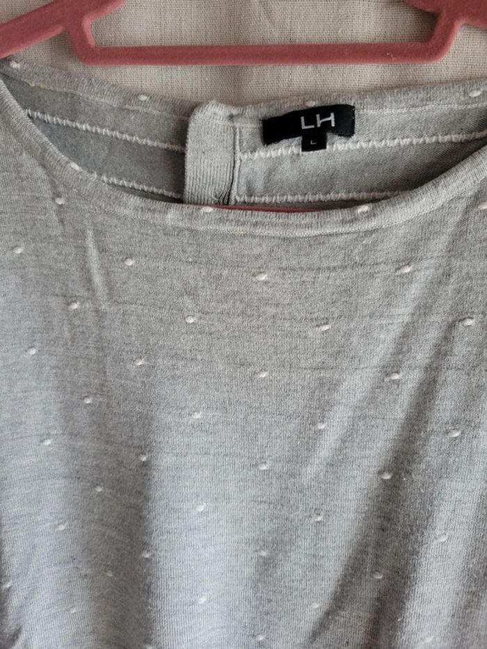 Pull fin gris - photo numéro 2