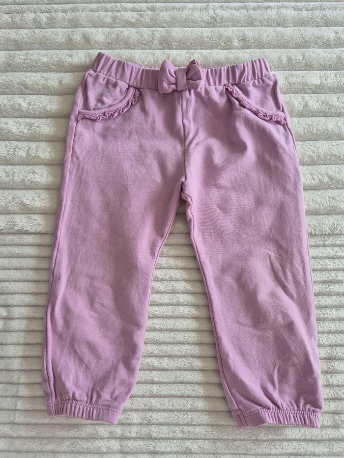 6 pantalons/joggings/leggings fille 18 mois - photo numéro 7