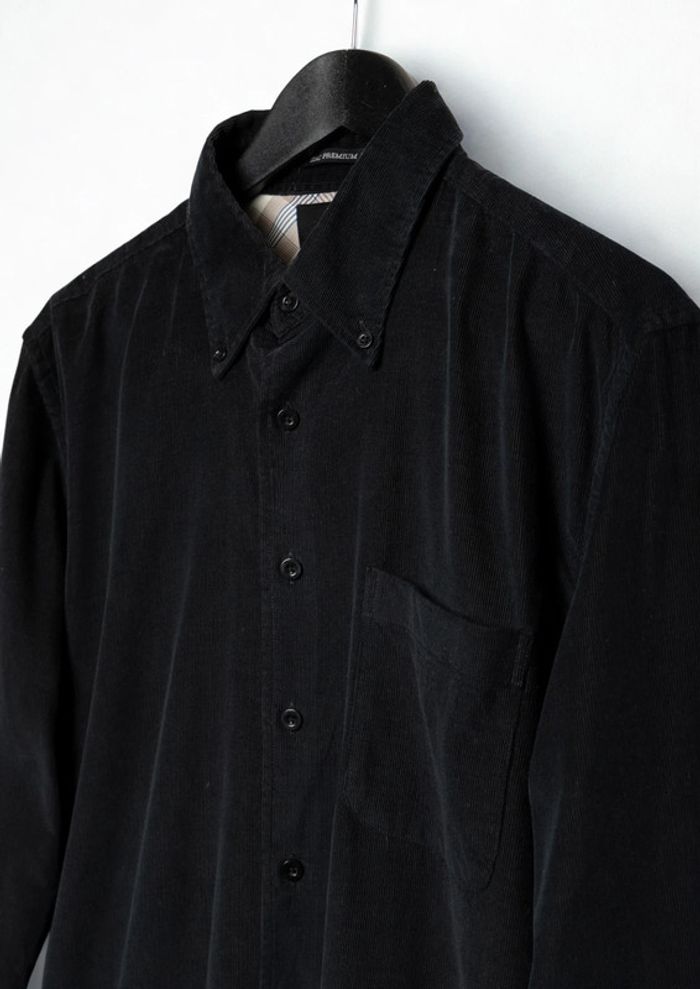 Chemise IZAC noire à manches longues – Taille M - photo numéro 4