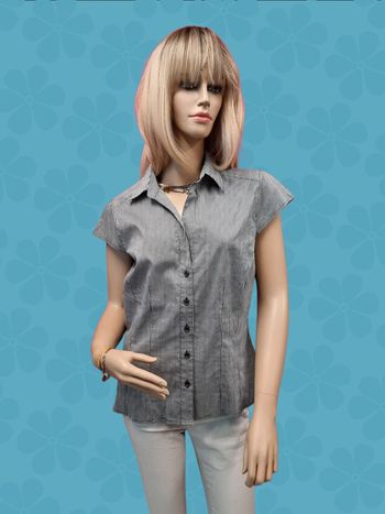 H&M chemisier à carreaux * taille 42 *