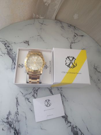 Montre acier inoxydable dore