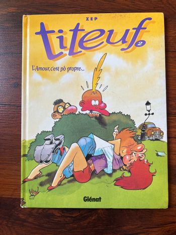 BD Titeuf L’amour c’est po propre