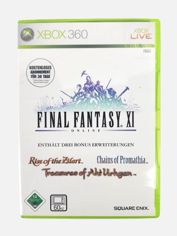 Jeu XBox 360 Final Fantasy XI Online - PAL - Edition Allemand